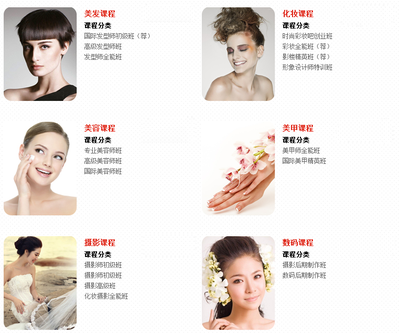 尚美彩妝攝影美容美發學校_全影學校網