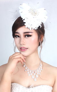 億美達化妝學校 新娘化妝盤發 作品展示 億美達報名熱線 400 0745 003