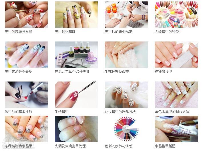 佛山國際時尚美甲全科班-佛山新絲路化妝美容培訓學校-【學.